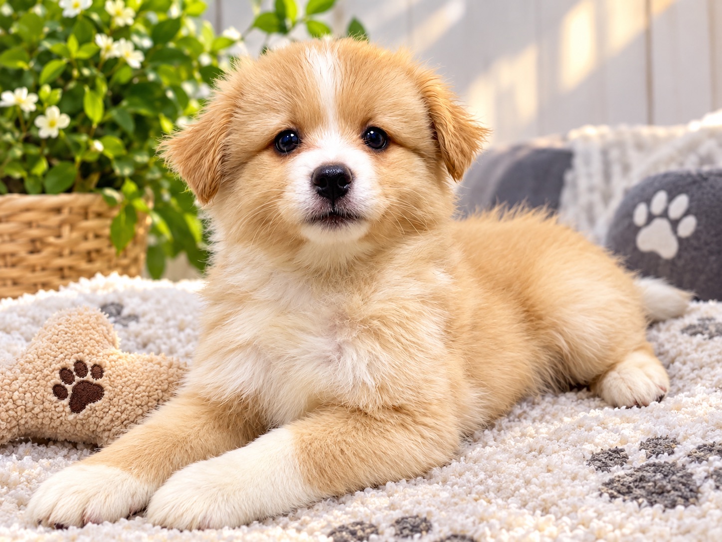 Pomeranian Spitz puppy
