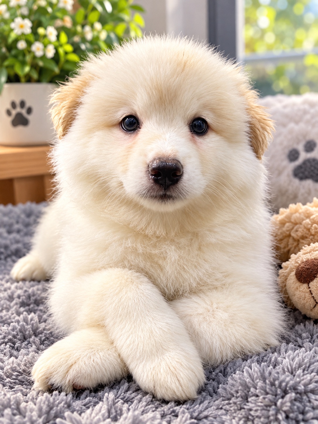 Pomeranian Spitz puppy